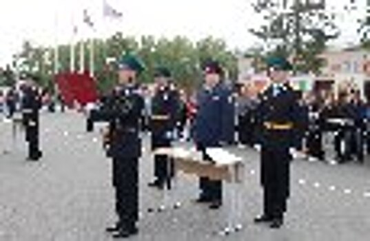 Начальник УФСИН России по Курганской области Михаил Мачушкин принял участие в приведении к Присяге курсантов пограничного института