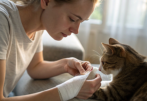 Отёки, лихорадка и радикулит. Какие неприятности бывают из-за простой кошачьей царапины