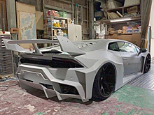 Lamborghini Huracan «примерил» безумный обвес