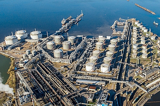 В первом квартале 2022 года грузооборот «Петербургского нефтяного терминала» остался на уровне прошлого года