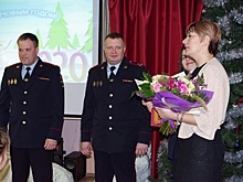 В районе Марьино представитель Общественного совета поздравил подшефную школу–интернат