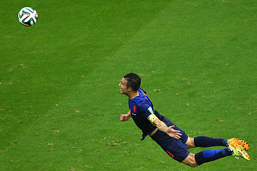 Гол ван Перси в ворота сборной Испании на чемпионате мира-2014