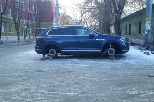 В Челябинске пойманы автоворы, укравшие колеса стоимостью 300 тысяч рублей