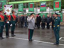 Отдельному учебному железнодорожному батальону ЮВО вручен вымпел Министра обороны в Волгограде