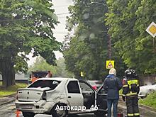 В Курске в ДТП на Большевиков пострадал водитель «Рено Логан»