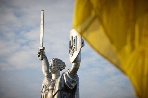 В Киеве возле военкомата прошла акция протеста против условий мобилизации
