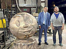 Хинштейн сообщил, что бронзовая скульптура Колобка готова к отправке в Курск