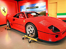 Фото: легендарную Ferrari F40 собрали из LEGO