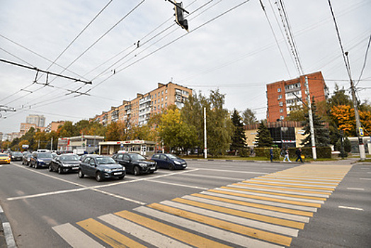 Дорожную разметку восстановили на 3,5 тыс пешеходных переходов в Подмосковье