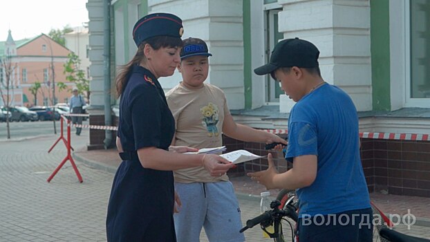 Рейд «Вело и СИМ» провели вологодские сотрудники ГАИ