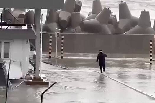 В России шесть судов сорвало с якорей во время шторма в Черном море