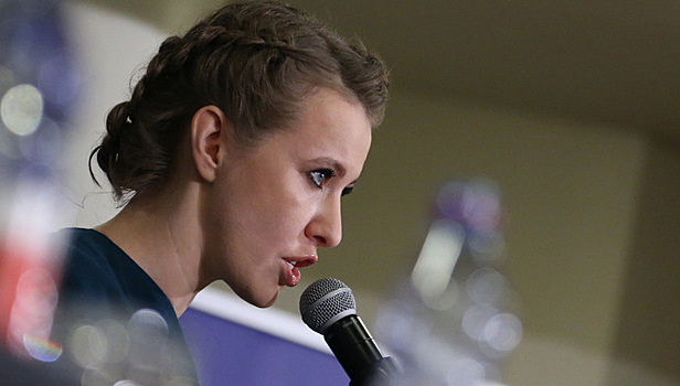 Собчак провела пикет в Грозном