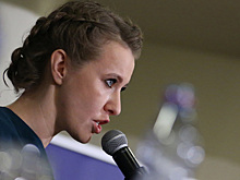 Собчак провела пикет в Грозном