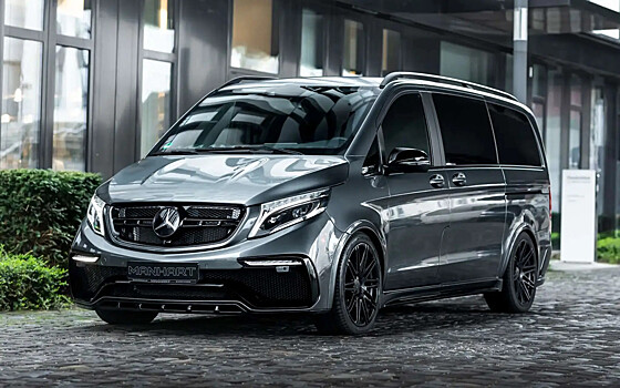 Manhart V 350 на базе Mercedes-Benz V-класса: форсированный дизель и обвес в стиле AMG