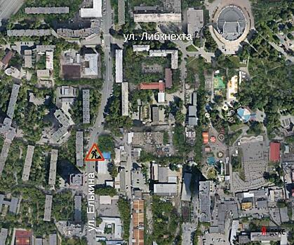 В Челябинске на два дня ограничили движение по улице Елькина