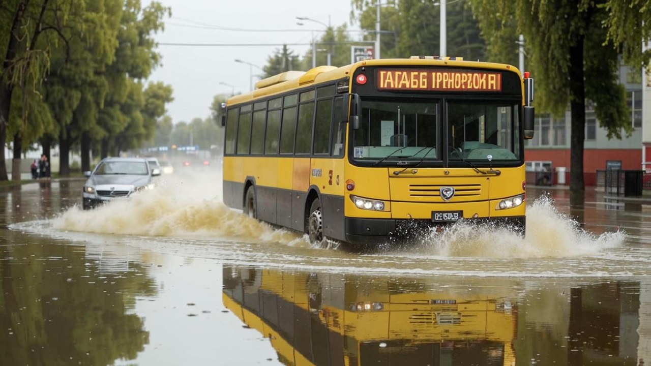 Мэрия Новосибирска: причины затопления улиц Новосибирска в сильную грозу