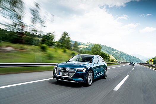 Электрический Audi e-tron проехал 10 стран за сутки