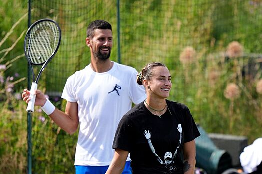 Соболенко: когда играю с девушками, не устаю физически, потому что тренируюсь с Джоковичем