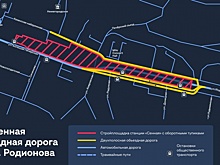 Две дороги в объезд стройплощадки метро на Сенной построят к осени