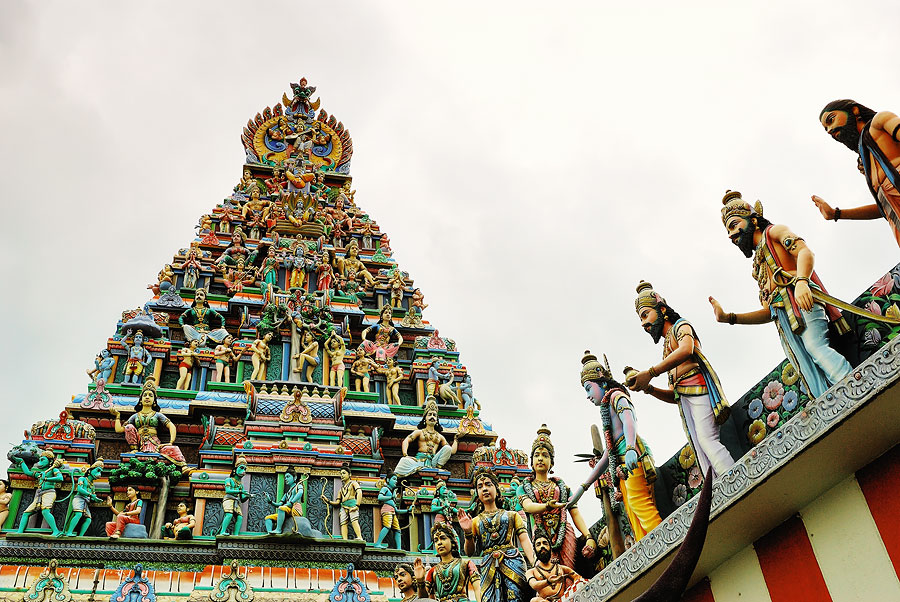 Храм Шри Мариамман, Сингапур, Азия