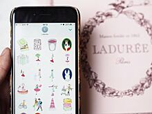 Laduree выпустил фирменные эмодзи