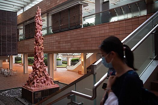 В Гонконге демонтировали памятник жертвам событий на площади Тяньаньмэн