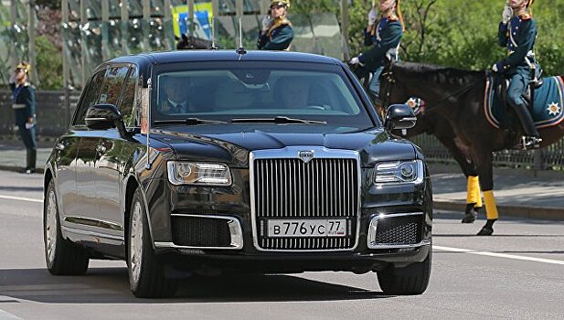 Стало известно название лимузина Владимира Путина