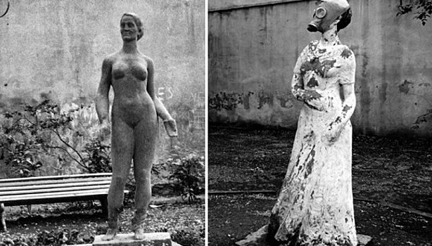 Петербургский фотограф 28 лет документировал, как менялась коломенская Венера советских времен