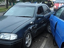 В Пензе спасатели ликвидировали последствия ДТП с четырьмя авто