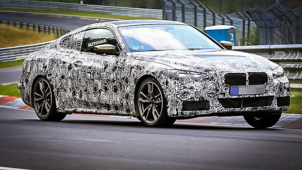 Новую "четверку" BMW сфотографировали на тестах