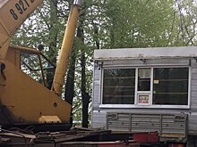 Судебные приставы обязали предпринимателя демонтировать незаконный ларек в Вологде
