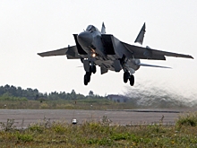 МиГ-31 уничтожил условного противника в стратосфере