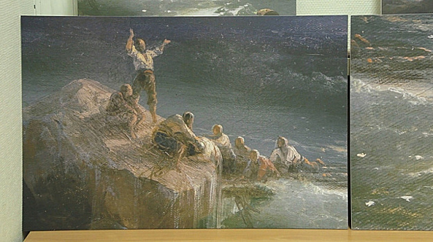 Московские специалисты подтвердили подлинность картины Айвазовского 1868 года