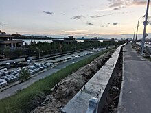 «Город потеряет шикарную панораму». На Миллениуме строят защитные экраны