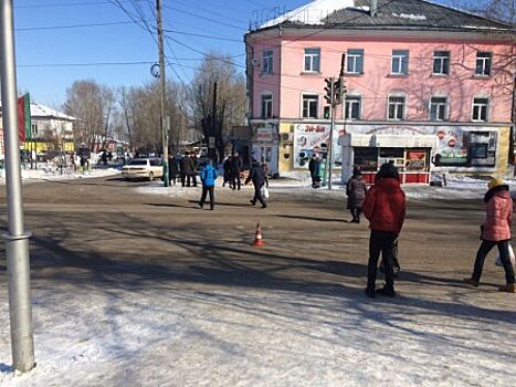 В Черемхово полиция ведет розыск водителя, сбившего ребенка на пешеходном переходе
