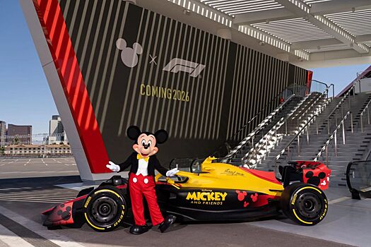 Формула-1 объявила о сотрудничестве с Disney и запустит коллаборацию с Микки Маусом