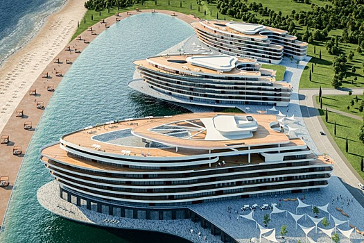 На Черном море построят новый семейный мегакурорт