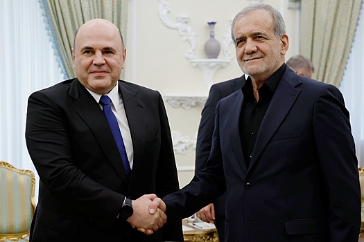 Мишустин обсудил с первым вице-президентом Ирана углубление сотрудничества