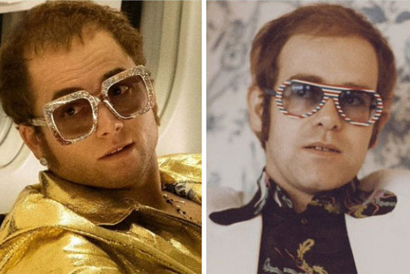 Актер Тэрон Эджертон похож на Элтона Джона больше, чем сам Элтон Джон похож на себя.