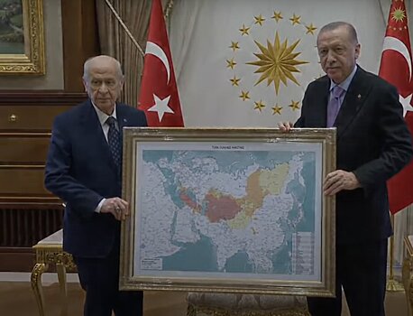 Кремль прокомментировал карту «Тюркского мира» с территориями России