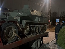 Hanomag времен Великой Отечественной войны доставили в «Сталин-центр» на Бору