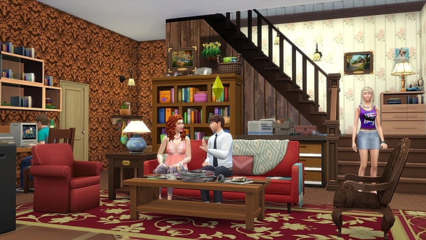 Героев сериала «Счастливы вместе» воссоздали в The Sims 4