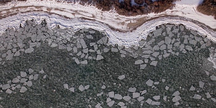 Аномальные морозы в Кыргызстане остудили Иссык-Куль