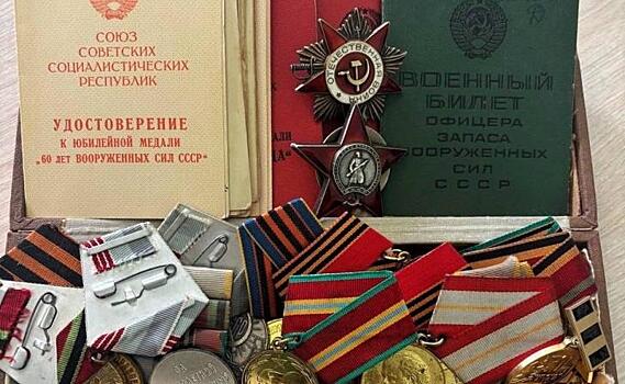 В Суджанском районе военнослужащие нашли награды участника Великой Отечественной войны