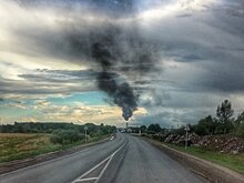 Яркий факел на кстовском заводе переполошил нижегородцев
