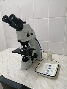 Сарапульский туберкулезный диспансер обзавелся новым люминесцентным микроскопом