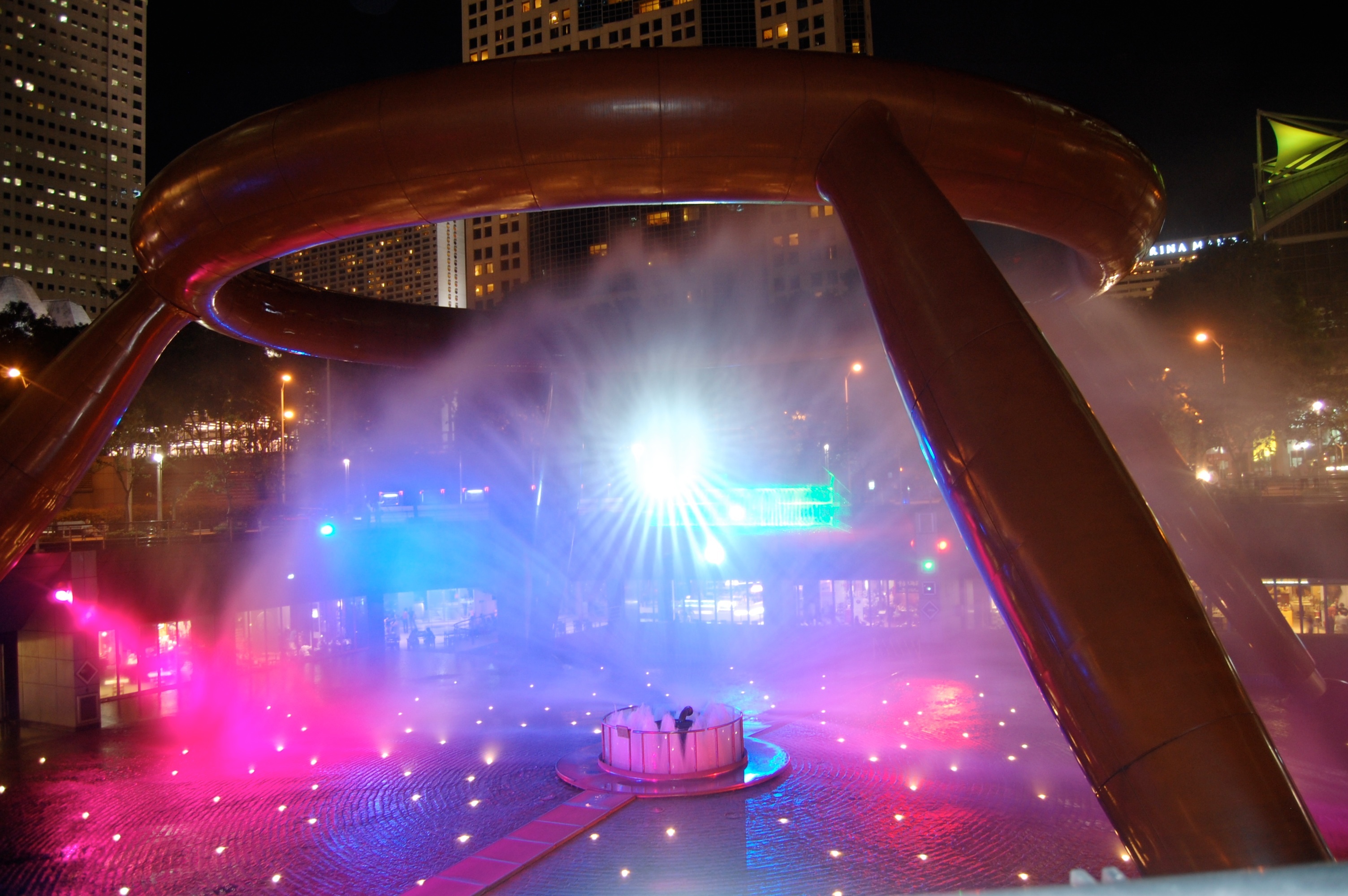 Фонтан богатства, Сингапур, Сингапур