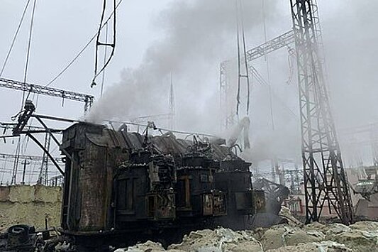 Военкор показал результат удара по объекту украинской инфраструктуры