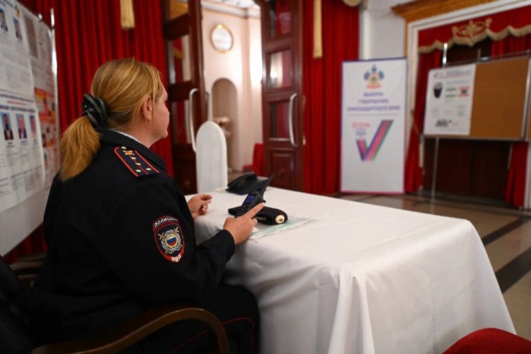 Свыше 1,4 тысячи полицейских будут дежурить во время голосования в Краснодаре