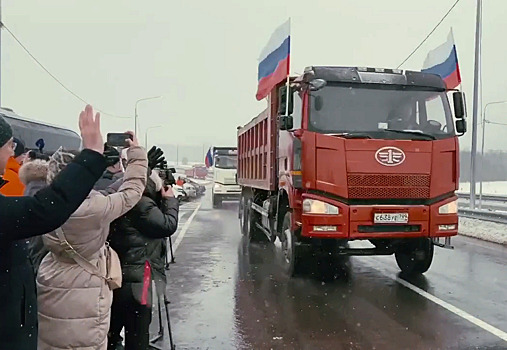 В Калужской области открыли транспортную развязку на 131-м км трассы М-3